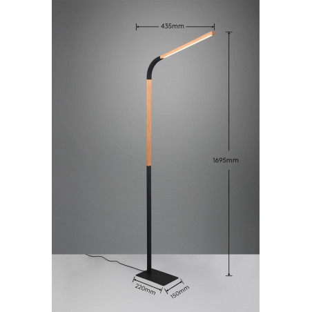 Lampa podłogowa NORRIS 445210132 Trio