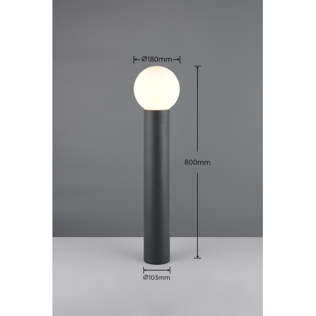 Lampa zewnętrzna stojąca MURES 469860142 Trio