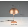 Lampa stołowa NOLA 506200165 Trio
