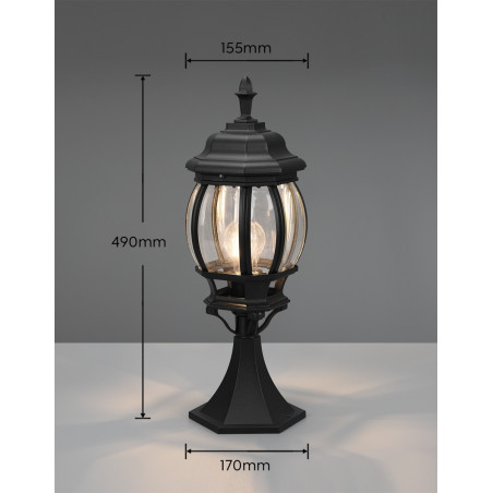 Lampa zewnętrzna stojąca ELVO 506960132 Trio