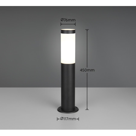 Lampa zewnętrzna stojąca TRIOTO 509760132 Trio