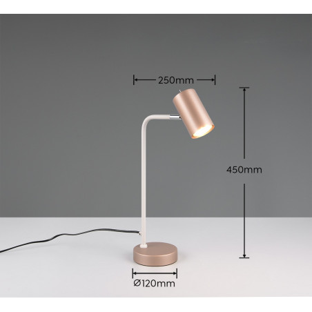 Lampa stołowa MARLEY 512400165 Trio