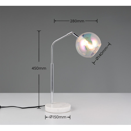 Lampa stołowa PAXTON 516900106 Trio