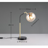 Lampa stołowa PAXTON 516900180 Trio