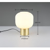 Lampa stołowa DIVA 519800108 Trio