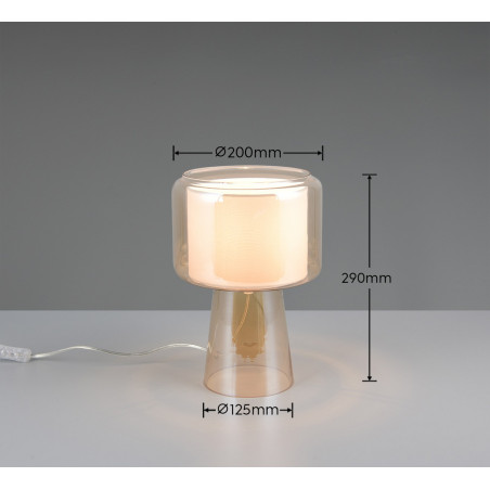 Lampa stołowa ROCKA 519900113 Trio