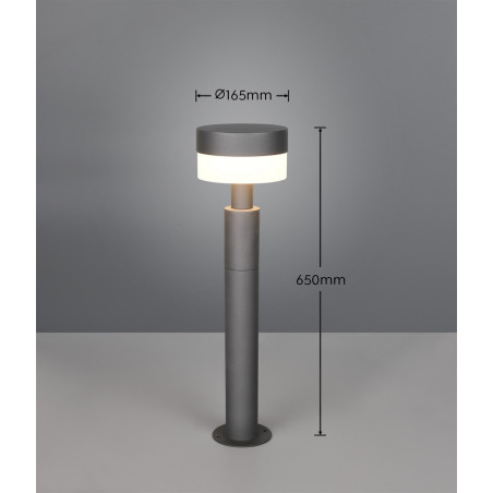 Lampa zewnętrzna stojąca MACKENZIE 530561142 Trio