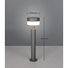 Lampa zewnętrzna stojąca MACKENZIE 530561142 Trio
