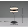 Lampa biurkowa DIOS 531410132 Trio