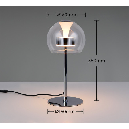 Lampa stołowa FLYNT 531610106 Trio