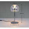 Lampa stołowa FLYNT 531610106 Trio