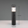 Lampa zewnętrzna stojąca TAGUS 538569142 Trio
