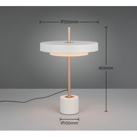 Lampa stołowa KEATON 540210176 Trio