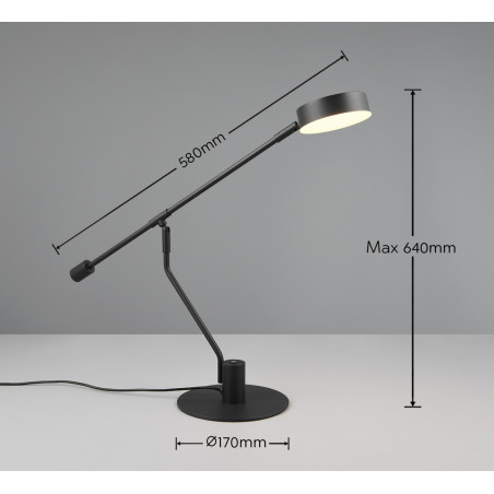 Lampa stołowa MANDURO 549010132 Trio