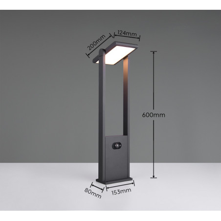 Lampa zewnętrzna solarna MALAWI 553769142 Trio