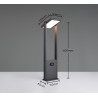 Lampa zewnętrzna solarna MALAWI 553769142 Trio