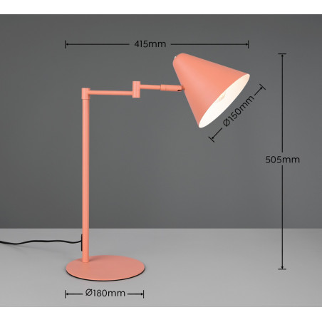 Lampa stołowa COSIMA 563900140 Trio