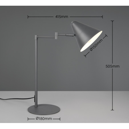 Lampa stołowa COSIMA 563900142 Trio