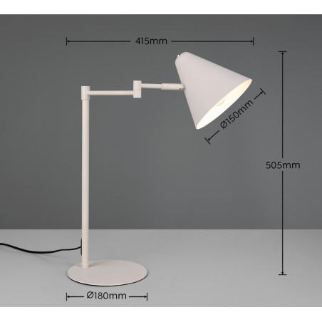 Lampa stołowa COSIMA 563900176 Trio