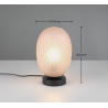 Lampa stołowa FACETTE 564200113 Trio