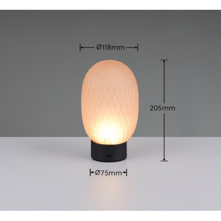 Lampa stołowa FACETTE 564210113 Trio