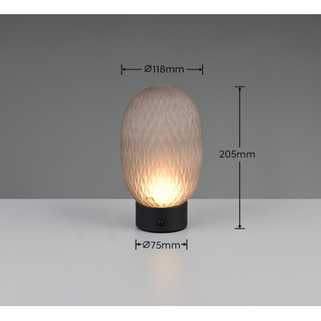 Lampa stołowa FACETTE 564210154 Trio