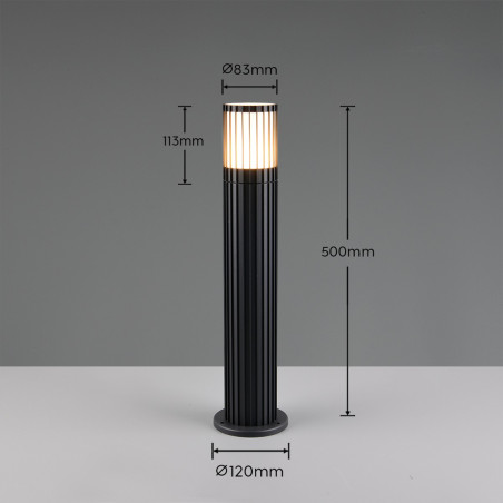 Lampa zewnętrzna stojąca VOLGA 569460142 Trio