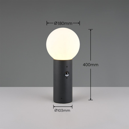Lampa zewnętrzna stojąca MURES 569869142 Trio