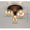 Lampa sufitowa LUMINA 617030313 Trio