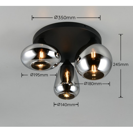 Lampa sufitowa LUMINA 617030332 Trio