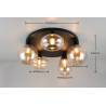 Lampa sufitowa LUMINA 617030513 Trio