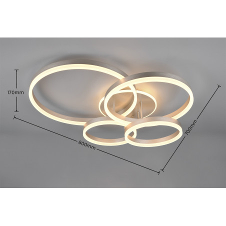 Lampa sufitowa DRAKE 632210407 Trio