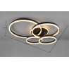 Lampa sufitowa DRAKE 632210432 Trio