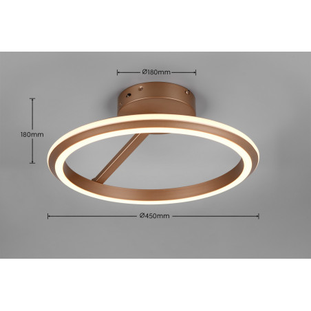 Lampa sufitowa AMADOR 635510165 Trio