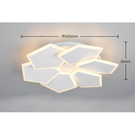 Lampa sufitowa ZAYA 636810631 Trio