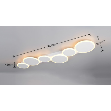 Lampa sufitowa OVELA 636910631 Trio