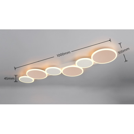 Lampa sufitowa OVELA 636910665 Trio