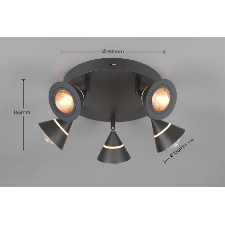 Lampa sufitowa ROMEO 637010532 Trio