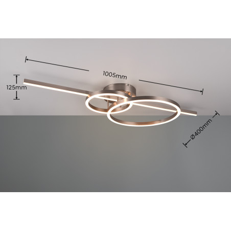 Lampa sufitowa MONTILLA 643010307 Trio