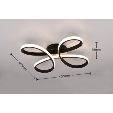 Lampa sufitowa FLY 645610132 Trio