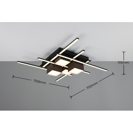 Lampa sufitowa ROGER 647810432 Trio