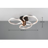Lampa sufitowa CARUSO 648110605 Trio