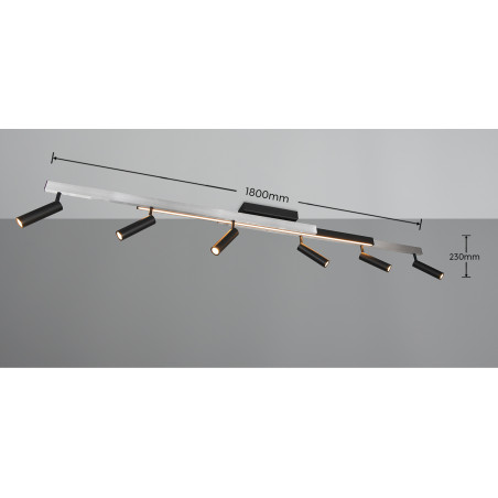 Lampa sufitowa ZENO 648310705 Trio