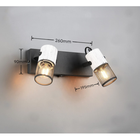 Lampa ścienna, reflektorek TOSH 804370234 Trio