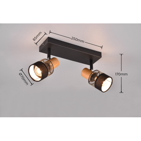 Lampa sufitowa, reflektorek NANDINI 811700232 Trio