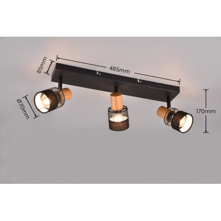 Lampa sufitowa, reflektorek NANDINI 811700332 Trio