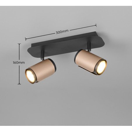 Lampa ścienna, reflektorek GILLAN 814500265 Trio