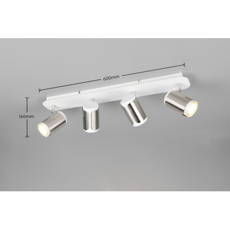 Lampa sufitowa, reflektorek GILLAN 814500407 Trio