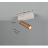 Lampa sufitowa, reflektorek AMBALA 849210165 Trio