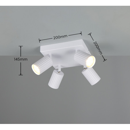 Lampa sufitowa, reflektorek SOKA 867730431 Trio